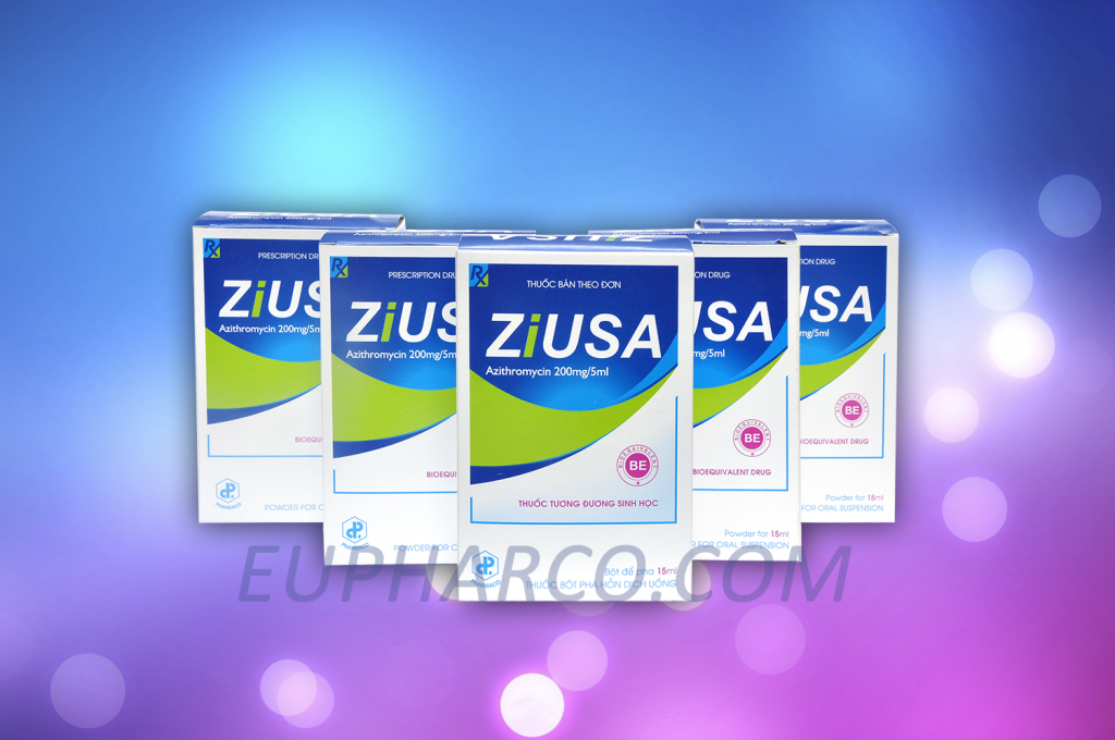 Ziusa, Zithromycin 200mg/5ml