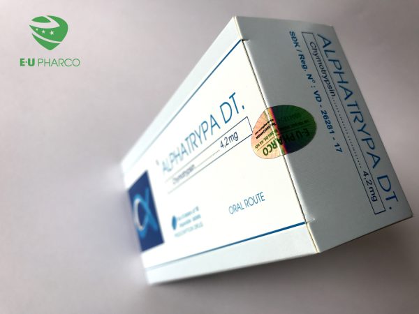 Thuốc Alphachymotrypsin là thuốc gì